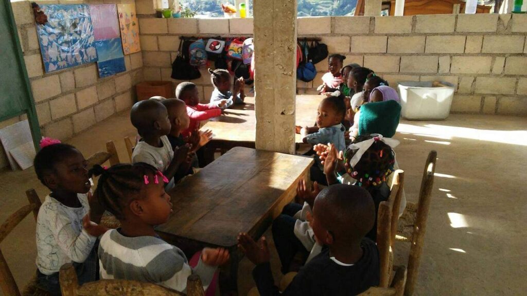 Kids in the classroom
